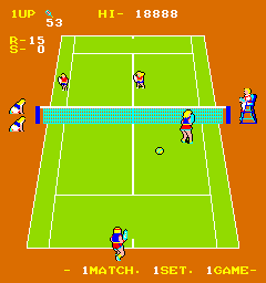 Cassette: Super Doubles Tennis (Japan)