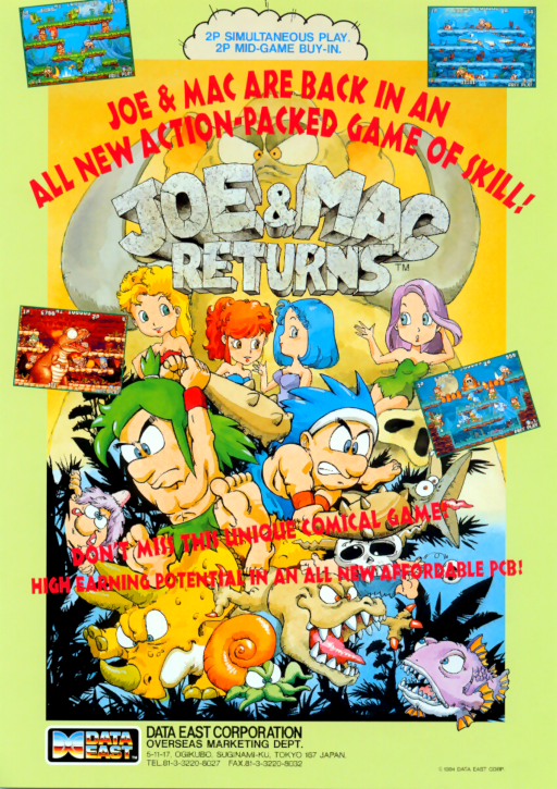 Joe & Mac Returns (World, Version 1.1, 1994.05.27)