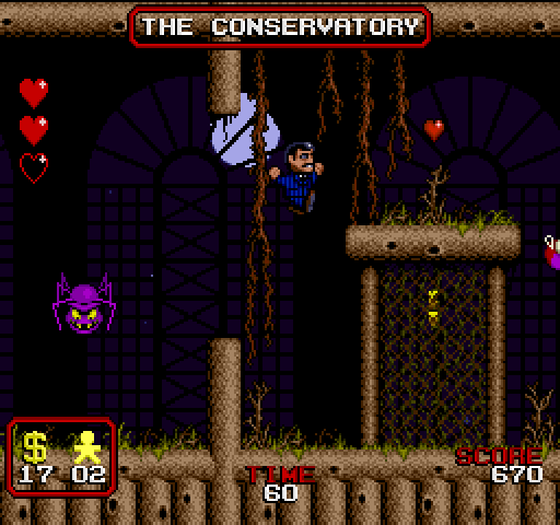 Nintendo Super System - The Addams Family