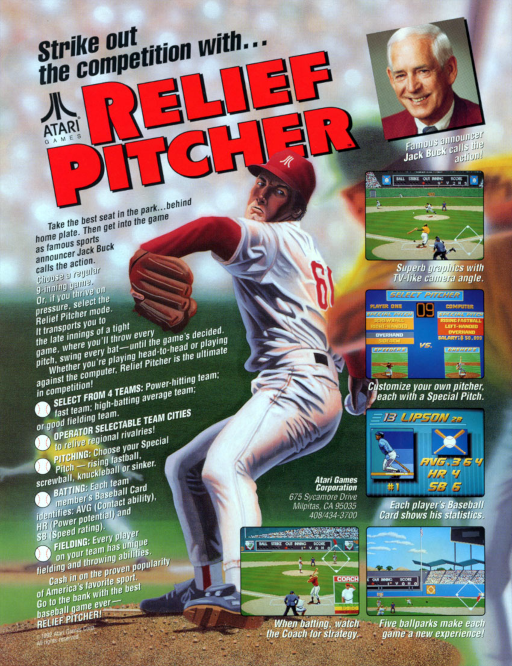 Relief Pitcher (Rev D, 07 Jun 1992 / 28 May 1992)
