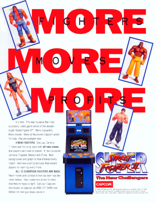 Super Street Fighter II: The New Challengers (World 931005)
