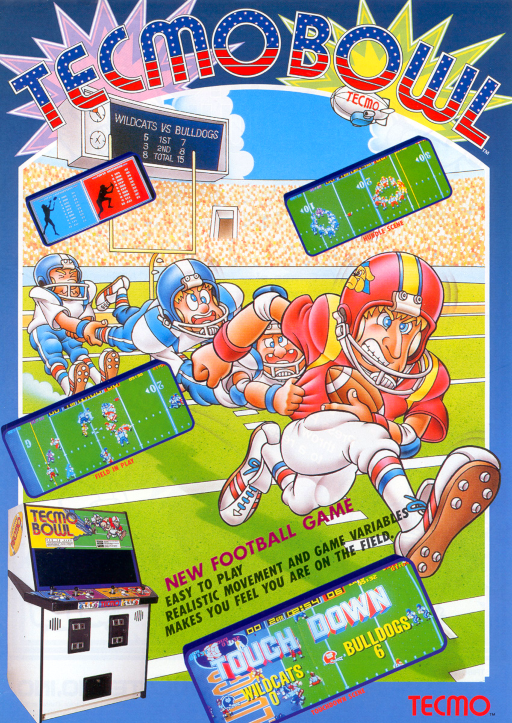 Tecmo Bowl (World, set 1)