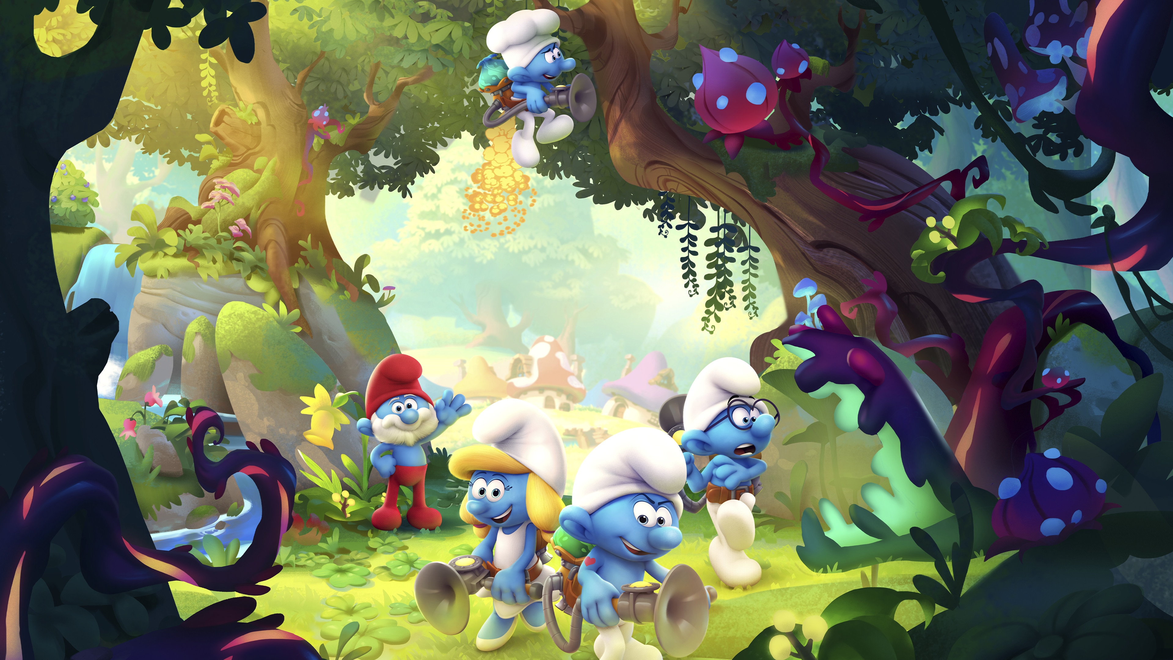 Smurfs Travel the World, The