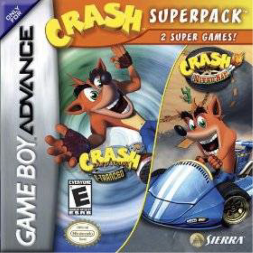 Crash Superpack - Crash Bandicoot 2 - N-Tranced + Crash Nitro Kart