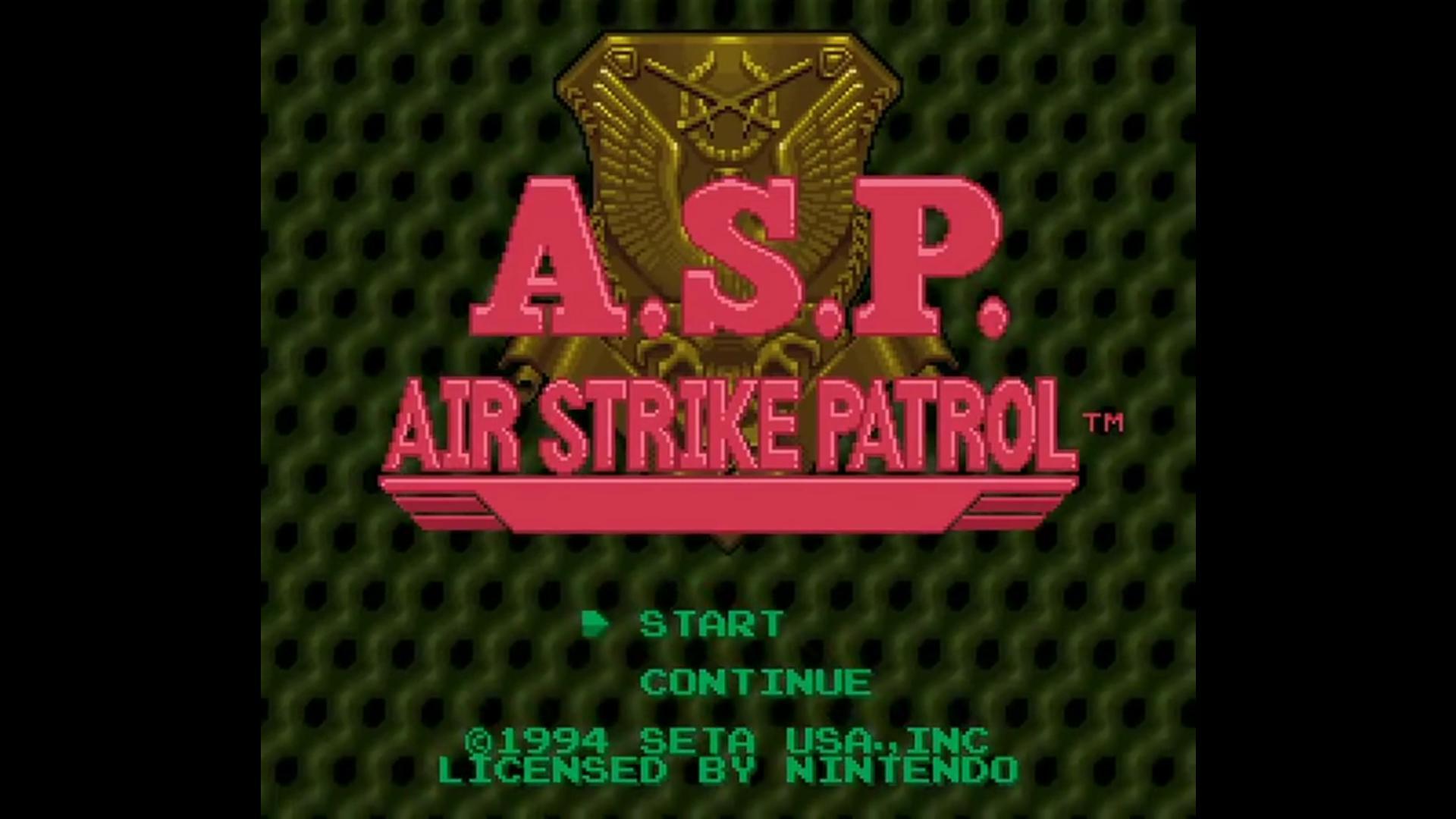 A.S.P. - Air Strike Patrol