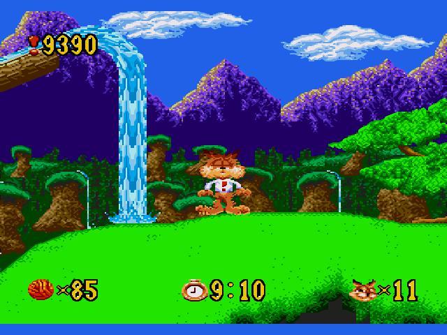 Bubsy in - Claws Encounters of the Furred Kind